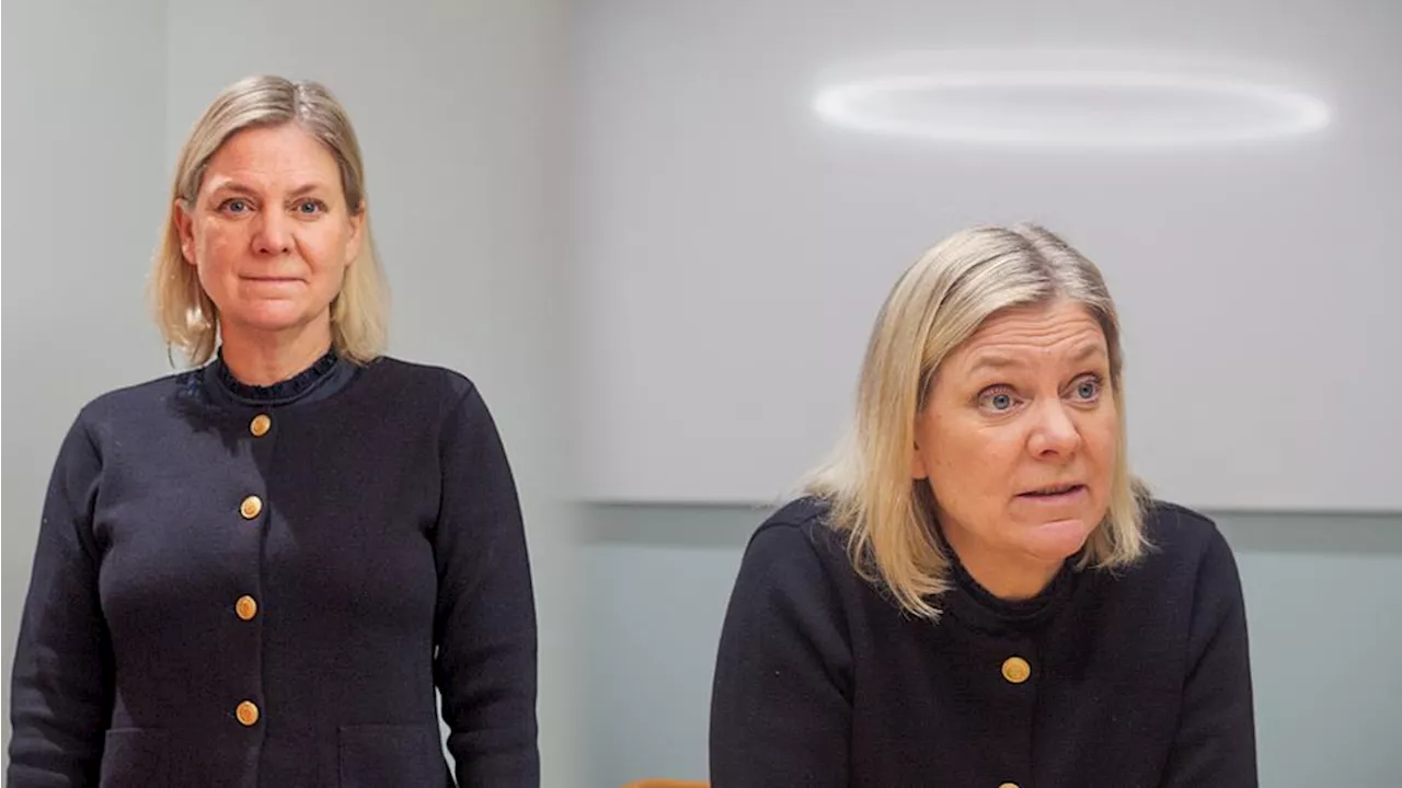 Magdalena Andersson: ”Ebba Buschs samhällsbygge är som falukorven”