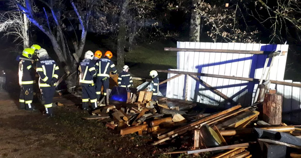 Sturm sorgte für Hunderte Einsätze: In NÖ wurde Jäger von Baum erschlagen