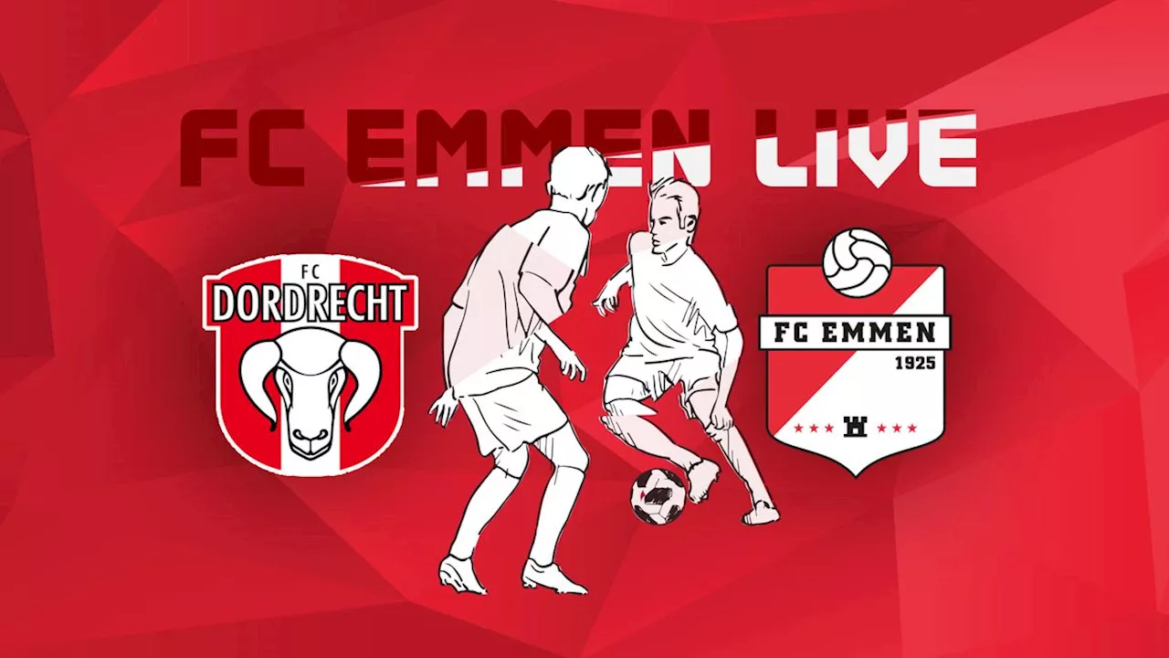 Lees terug: Een Drentse deceptie voor FC Emmen na vier nederlagen in de maand december