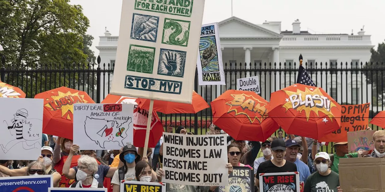 Climate campaigners vow to continue fighting against Mountain Valley Pipeline