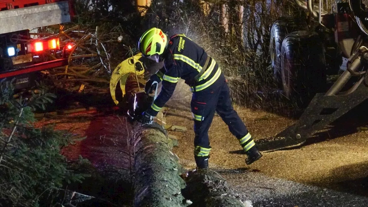 „Zoltan“ sorgte für 750 Feuerwehr-Einsätze in Niederösterreich