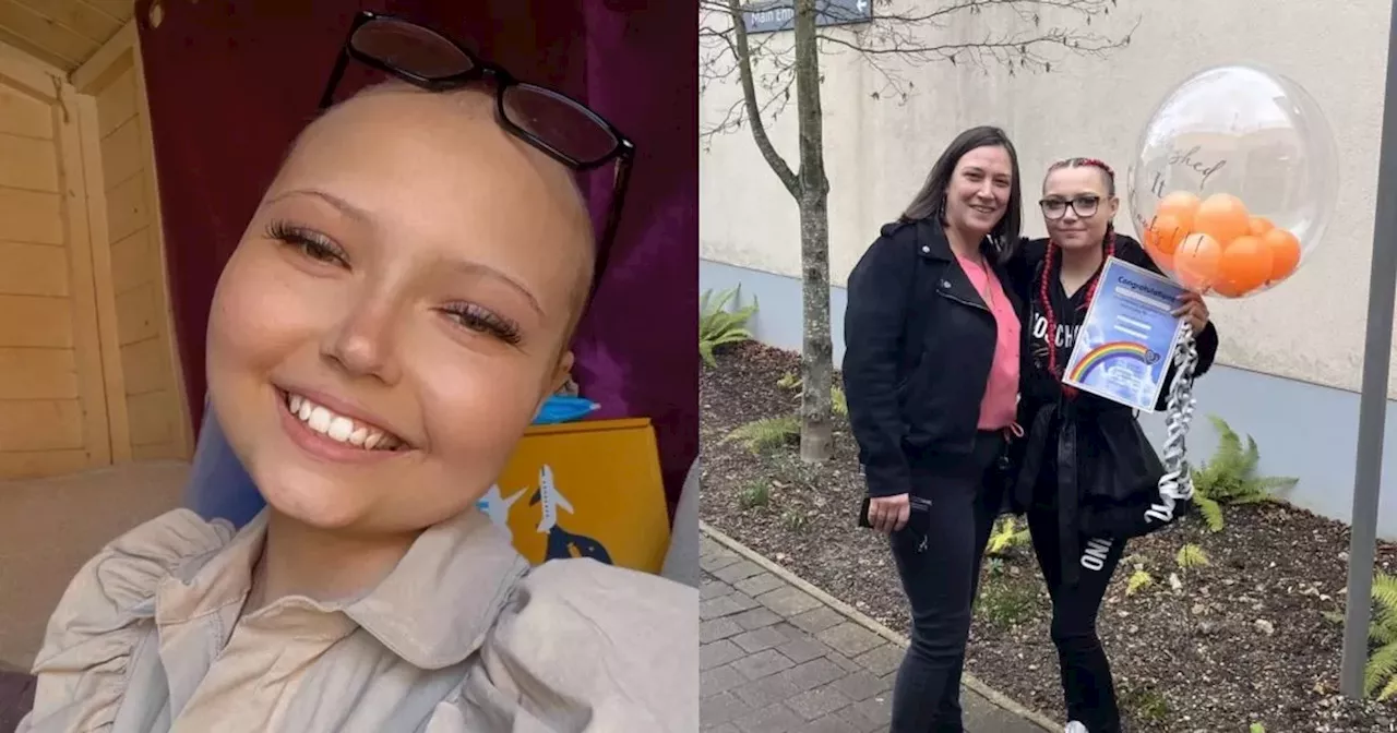 Teenager rings bell for final chemotherapy treatment after misdiagnosis