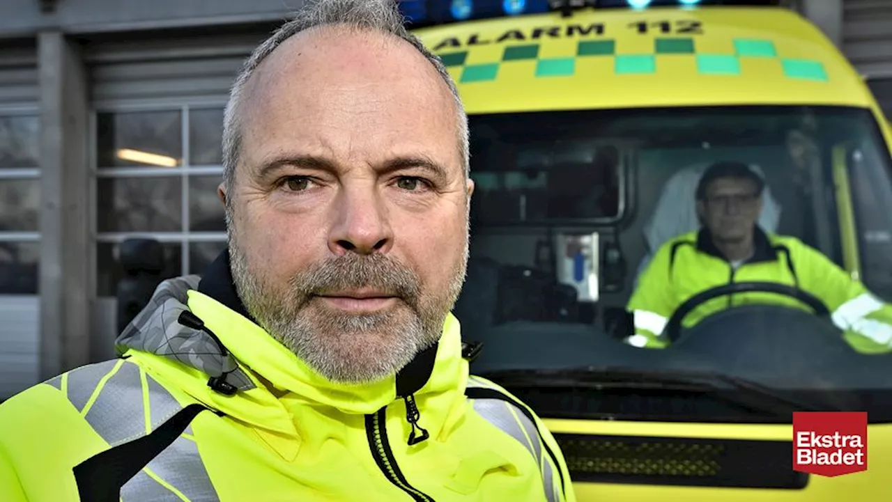 Frygt blandt ambulancereddere: - Det er ikke rimeligt