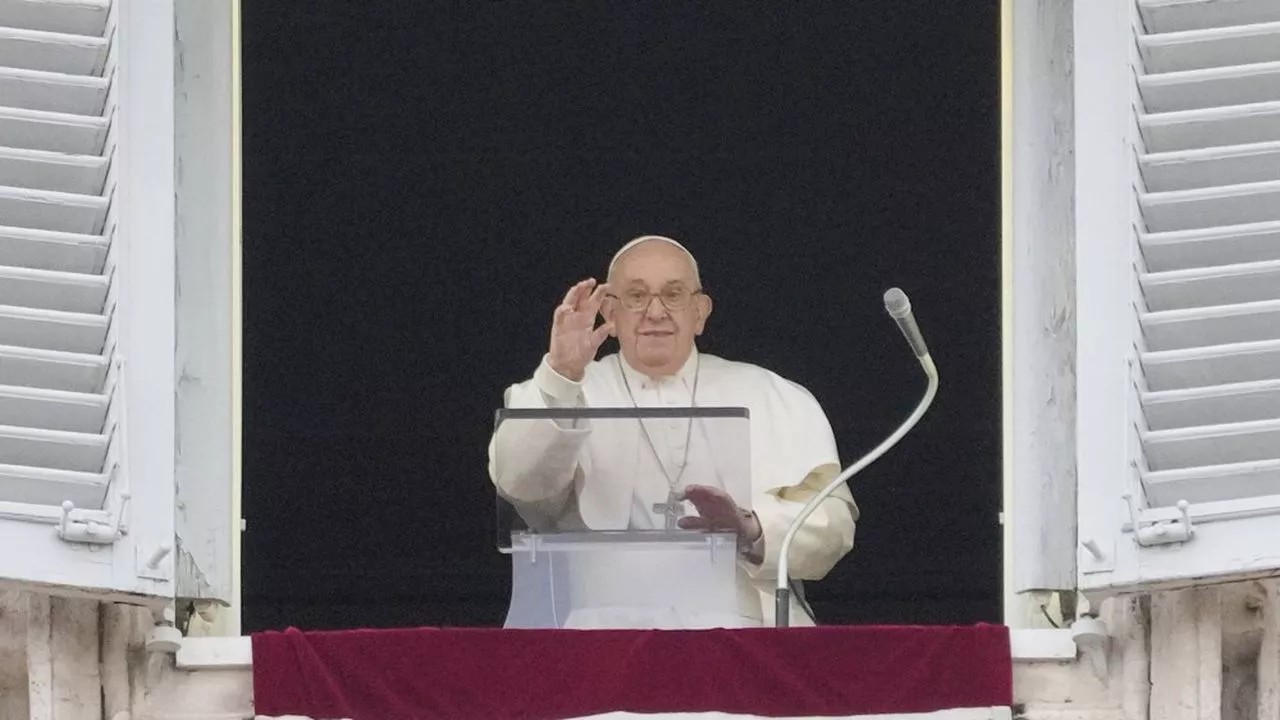 Le pape François célèbre la messe de Noël à Bethléem