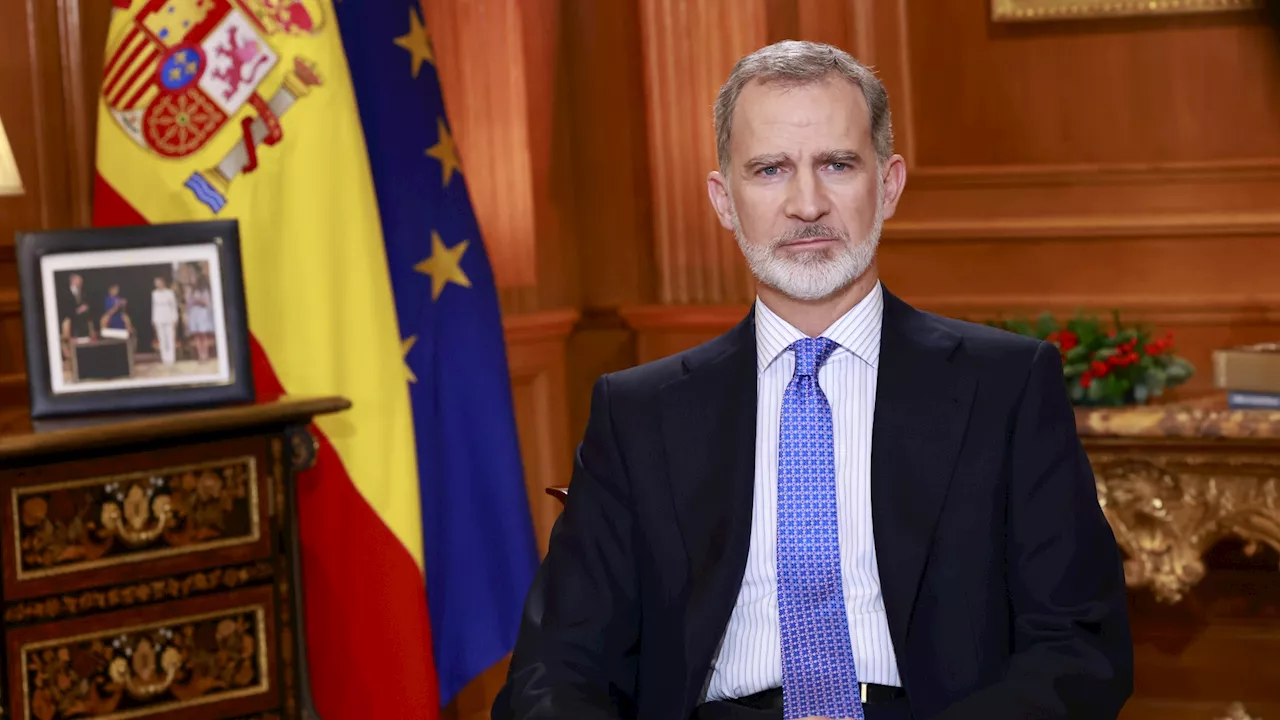 El rey Felipe VI pide unidad y responsabilidad en su mensaje de Navidad