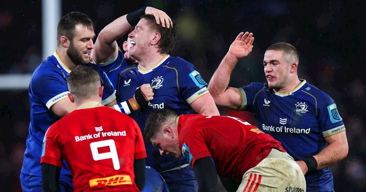 Leinster faces tough challenge in rainy derby match against Munster