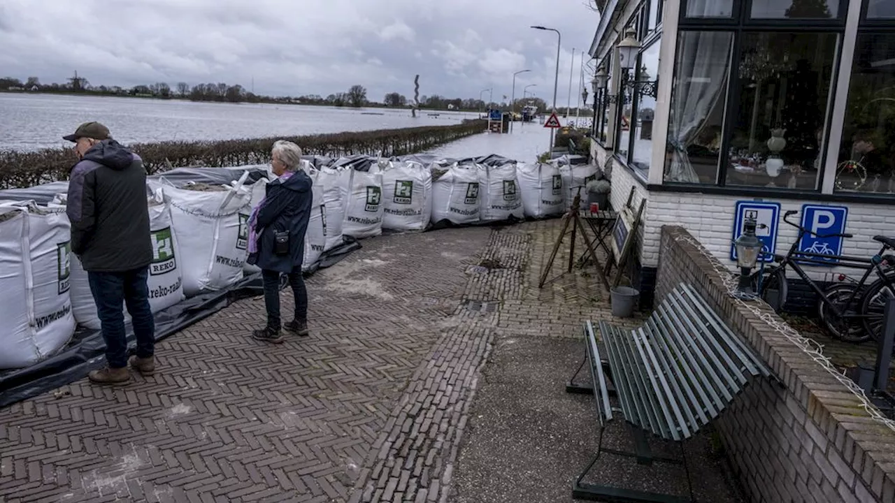 Stijgend water zorgt voor overlast in Nederlandse provincies