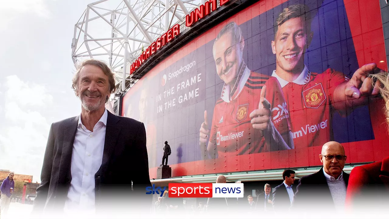 Sir Jim Ratcliffe acquires 25% of Manchester United shares