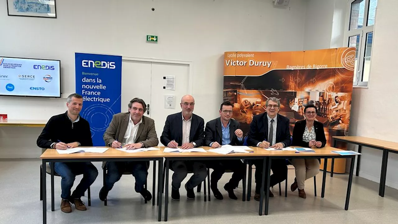 Signature d'une convention de partenariat pour la coloration du diplôme du baccalauréat professionnel MELEC