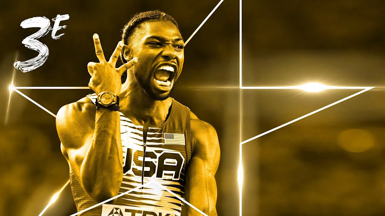 Sportifs internationaux de l'année 2023 – Noah Lyles à la 3e place