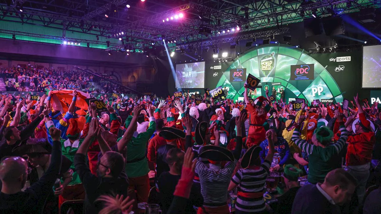 Bekijk het programma van het WK darts met vandaag drie Nederlanders in actie