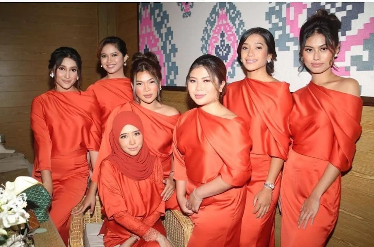 Jingga gelap, merah bata diramal warna tema Aidilfitri 2024