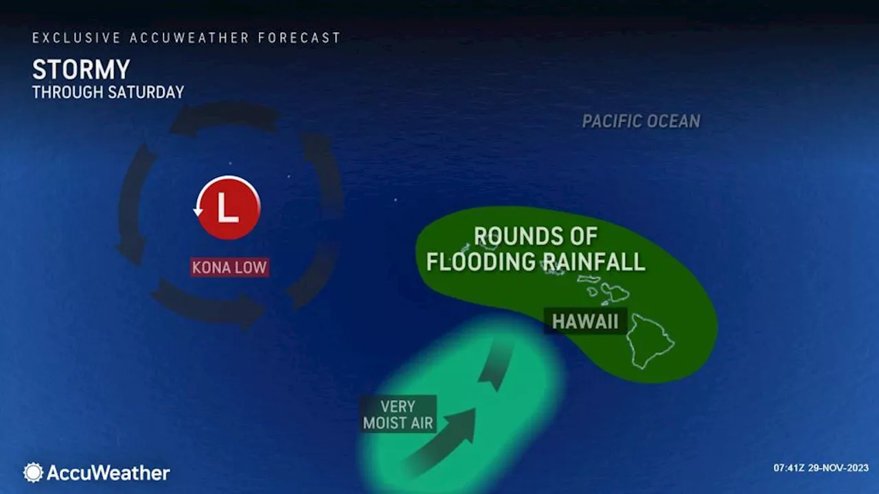 Heavy Rainfall and Flash Flooding Threaten Hawaii