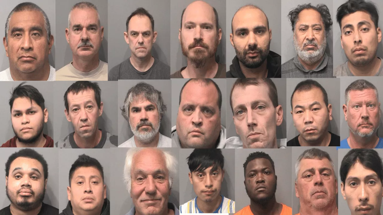 21 Men Arrested in Child Solicitation Sting in Indiana