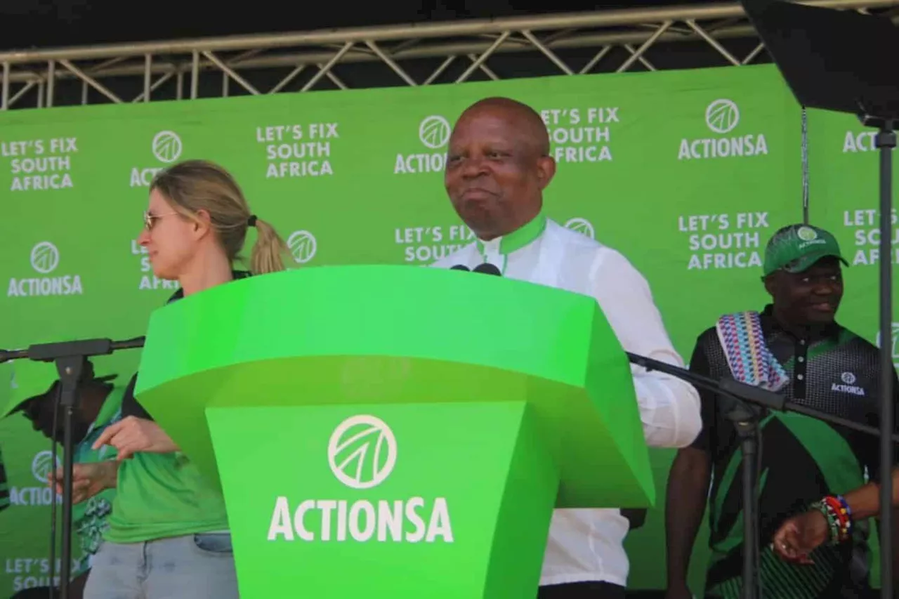 ActionSA Leader Herman Mashaba Addresses Supporters During Election Manifesto Launch