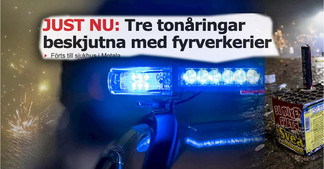 Hundratals fyrverkerilarm runt om i Sverige: ”Onödigt”
