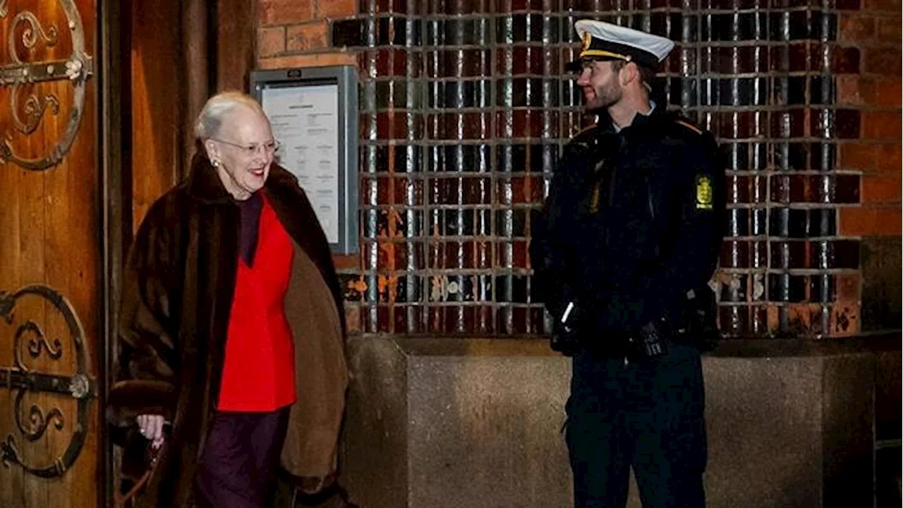 Danmarks drottning Margrethe abdikerar