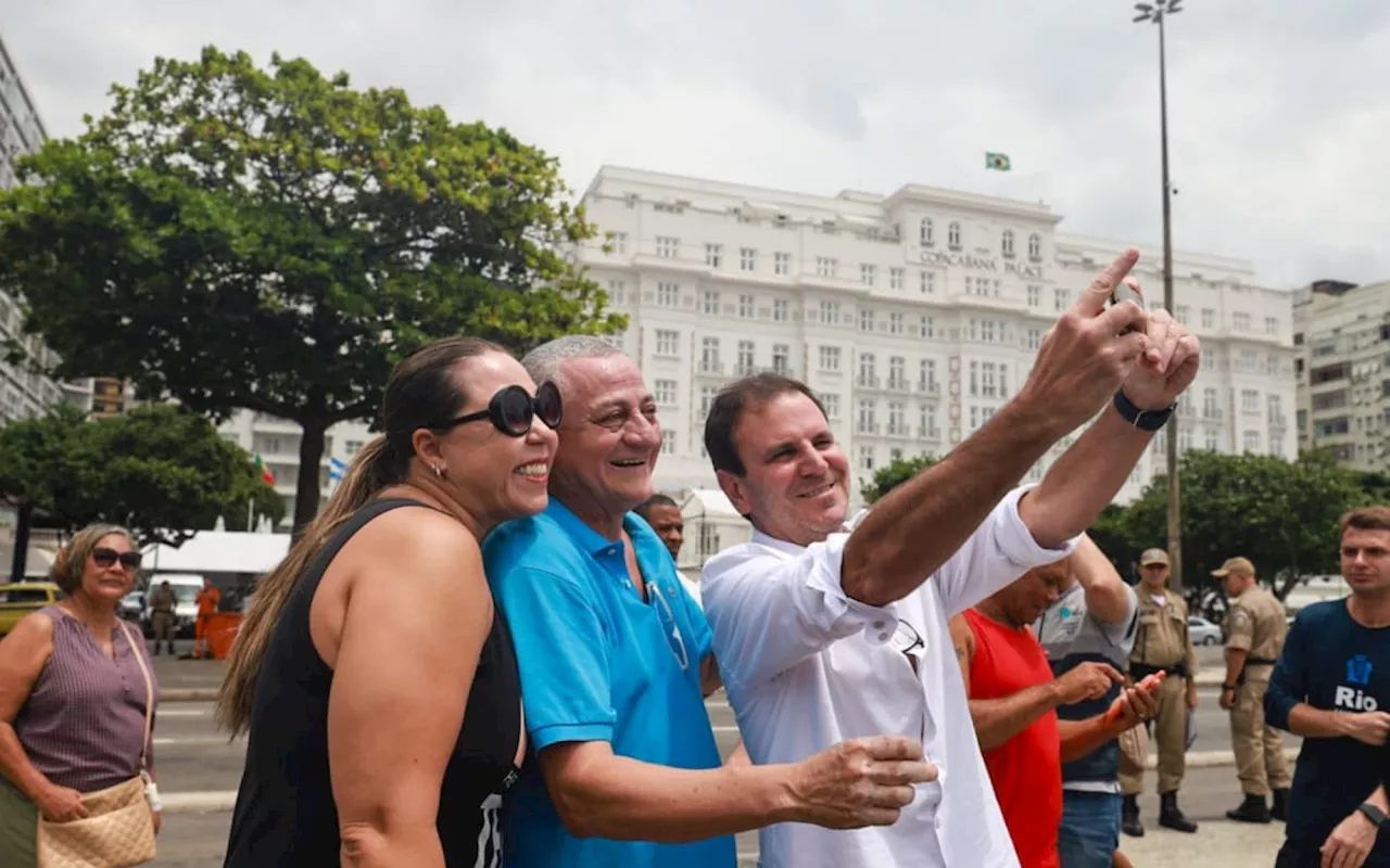 Paes convoca cariocas e turistas para festa da virada em Copacabana: 'Vai ser uma noite incrível'