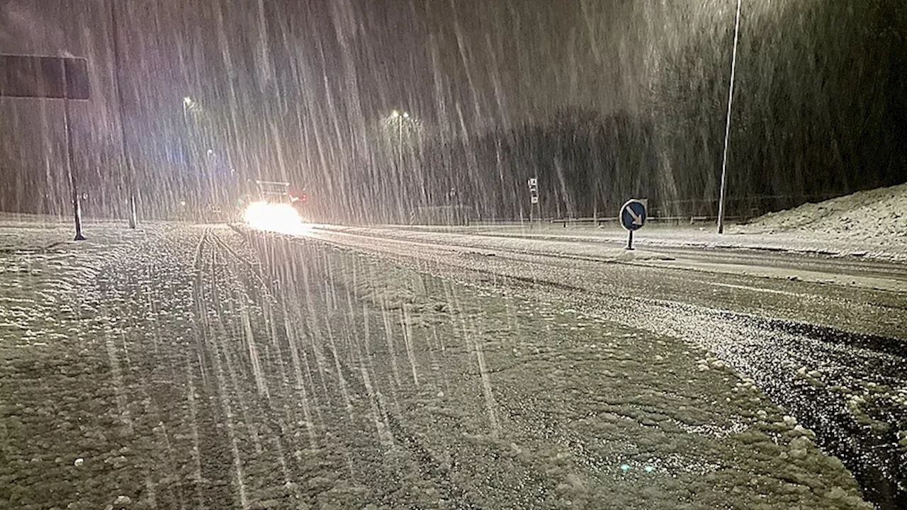 På med vanten igen: Alt lige nu tyder på snestorm onsdag