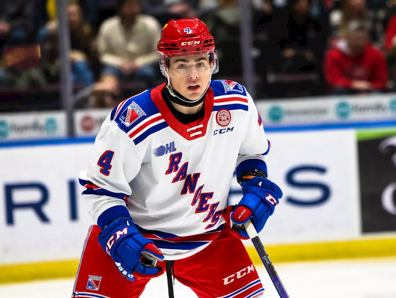 Kitchener Rangers defenseman Hunter Brzustewicz shines in OHL scoring race