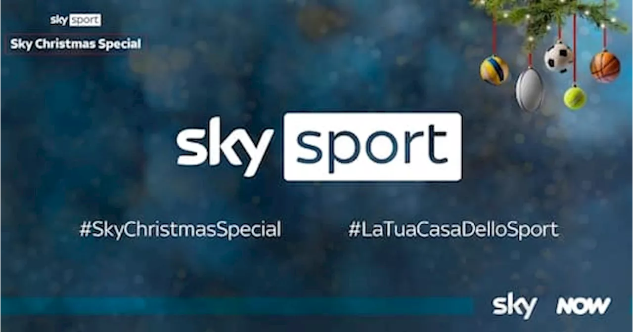 Sky Christmas Special, oltre 300 ore di eventi live e appuntamenti speciali