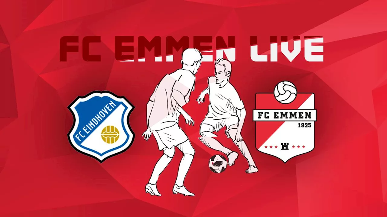 Lees terug: FC Emmen verspeelt voorsprong en verliest in Eindhoven: 3-2