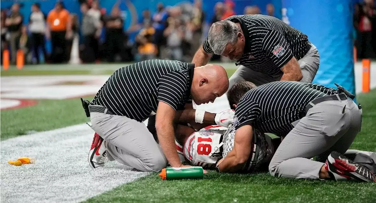 Ryan Day Says “I Completely Disagree” With Officials Who Told Him Peach Bowl Hit on Marvin Harrison Jr. “Wasn't Forceful Enough” For Targeting Call