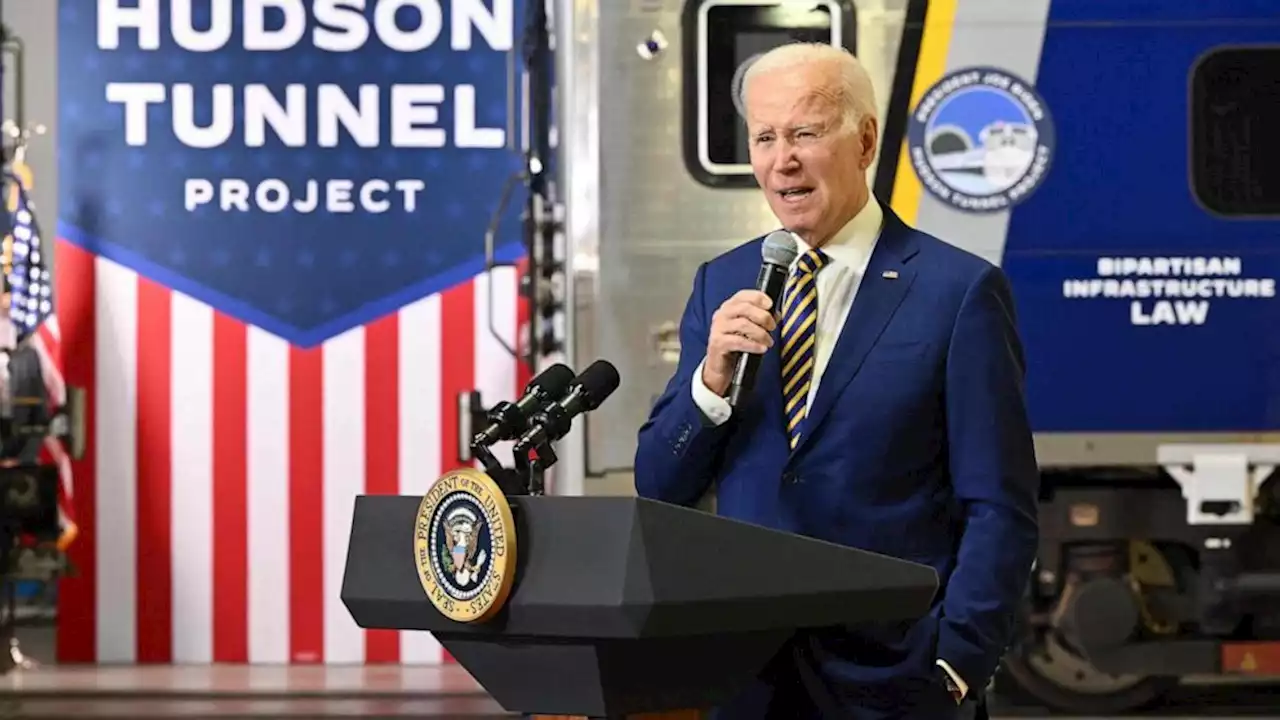 Biden touts infrastructure improvements in New York City