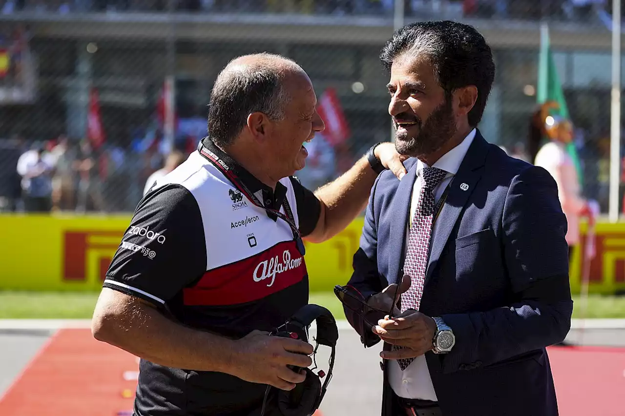 Ben Sulayem drama will calm down once F1 racing starts, reckons Ferrari boss