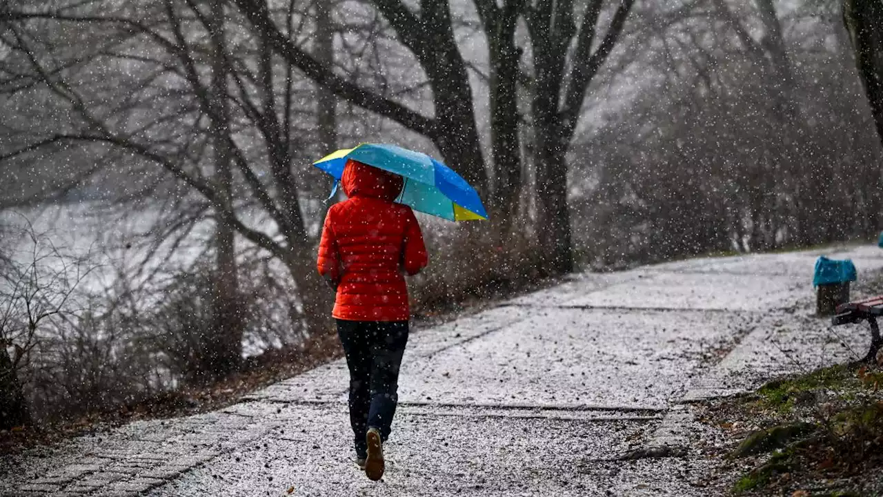 Wetterdienst warnt vor Sturm und Schneefall in Augsburg und Bayern