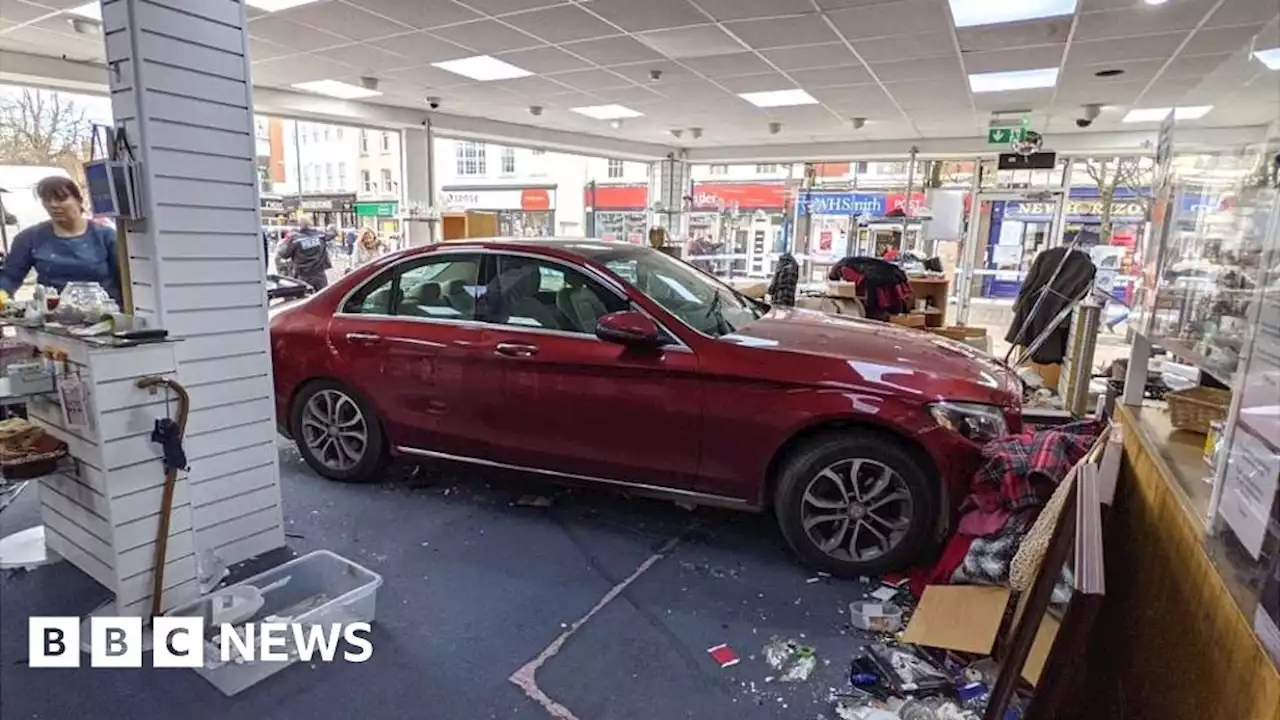 Boston Age UK: Car crashes into front of charity shop