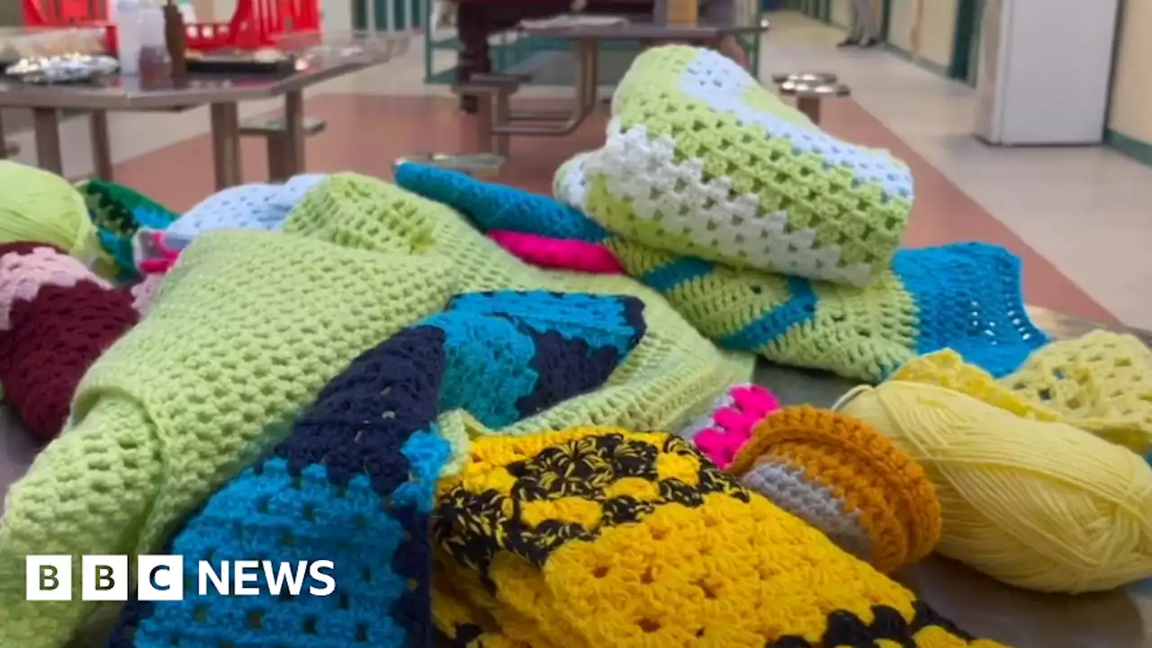 HMP Maghaberry prisoners crochet hats for premature babies