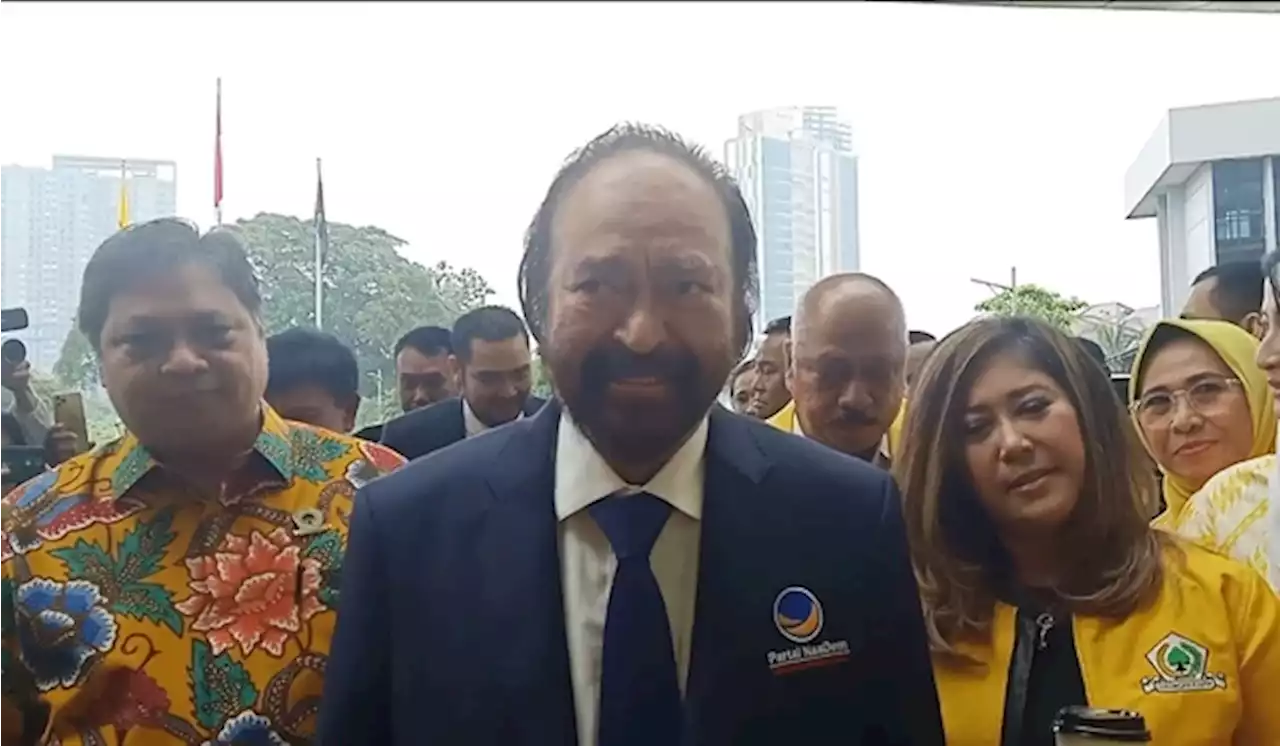 Surya Paloh ke Markas Golkar, Airlangga: Ini Pertama Kali