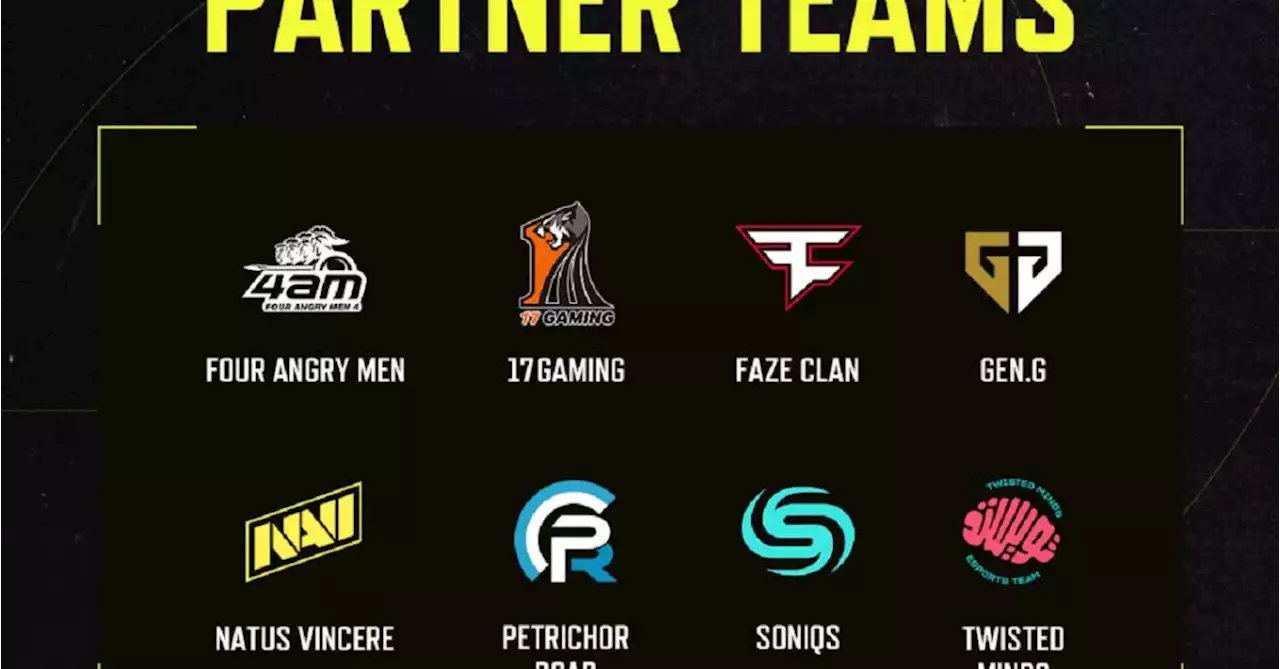 Krafton Reveals Eight Partnered Teams For 2023 PUBG Esports Season