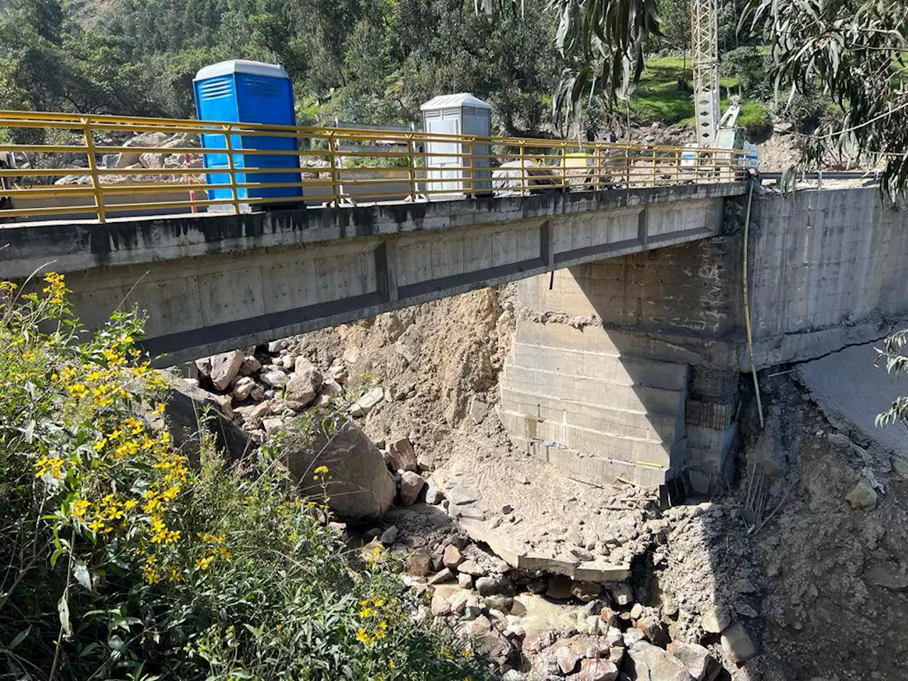 Puente que comunica a Boyacá con Caracas está a punto de colapsar