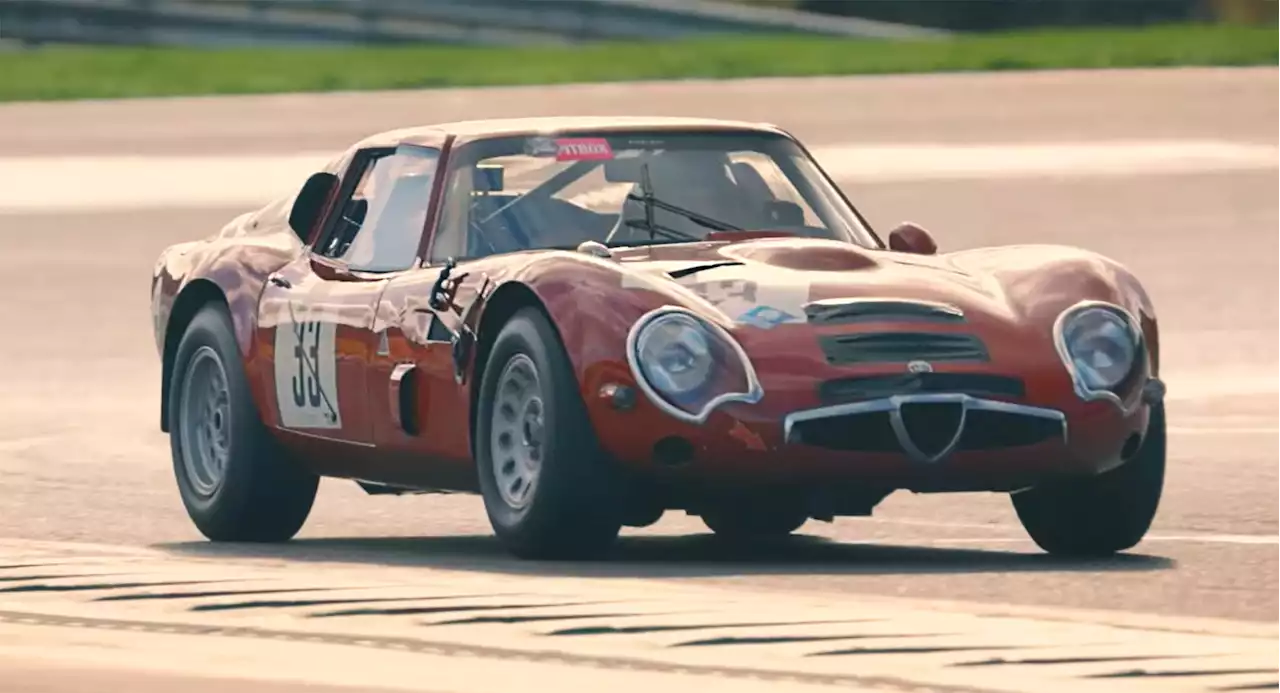 Watch This 1-Of-10 Alfa Romeo Giulia TZ2 Get Driven To Its Limits By Its 73-Year-Old Owner | Carscoops