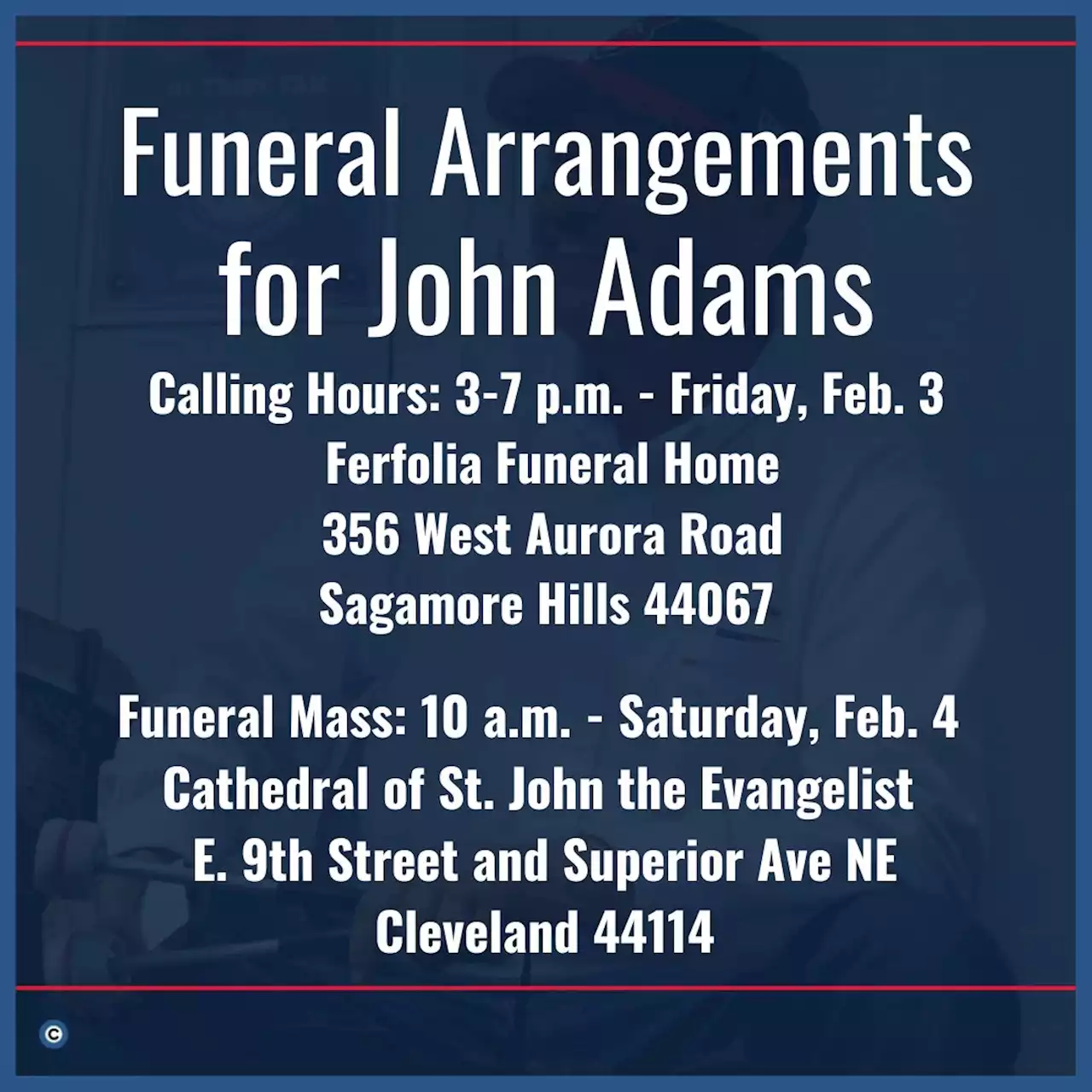 Guardians announce funeral arrangements for drummer John Adams set for Friday, Saturday