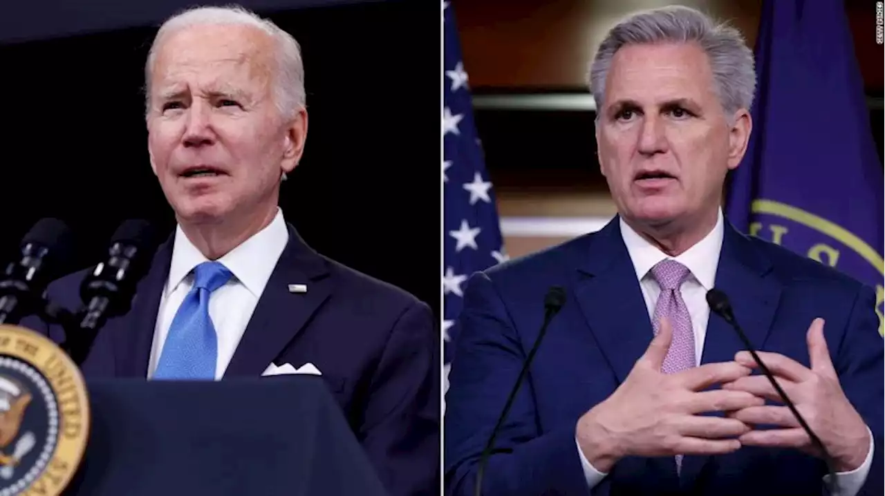 Biden and McCarthy to meet Wednesday as debt limit fight looms | CNN Politics