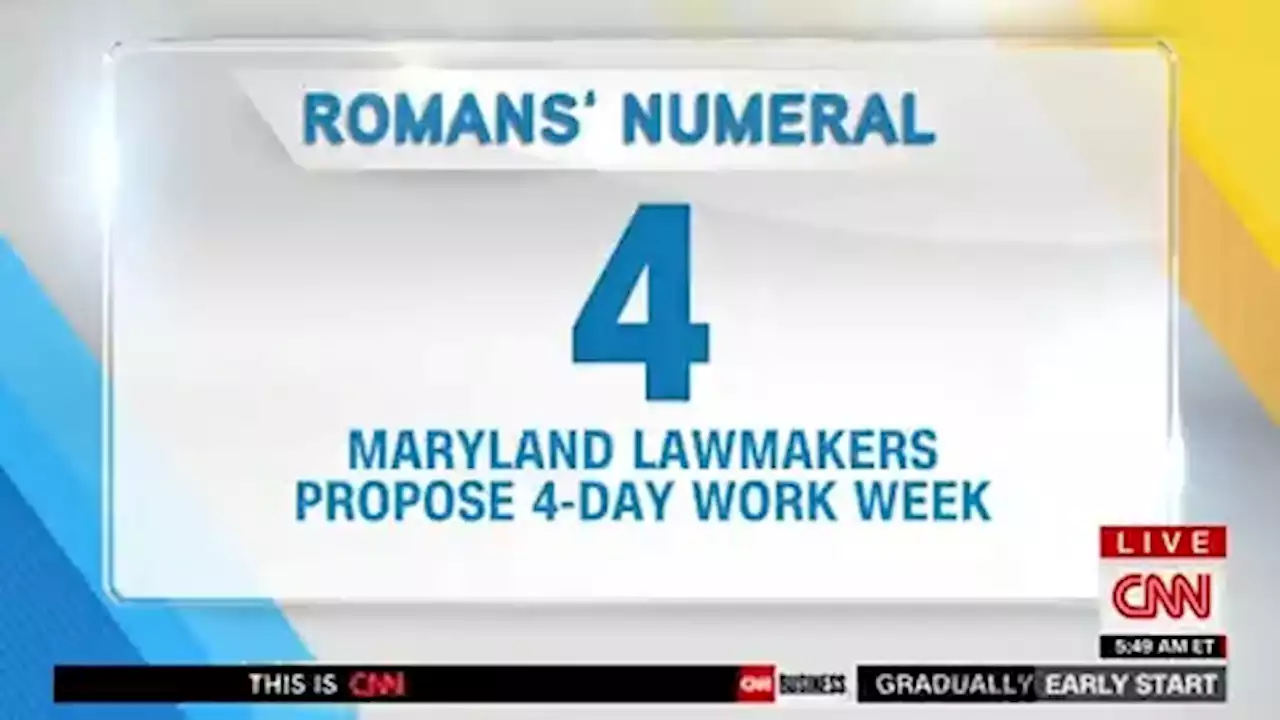 Maryland bill would subsidize employers that try a 4-day workweek | CNN Business