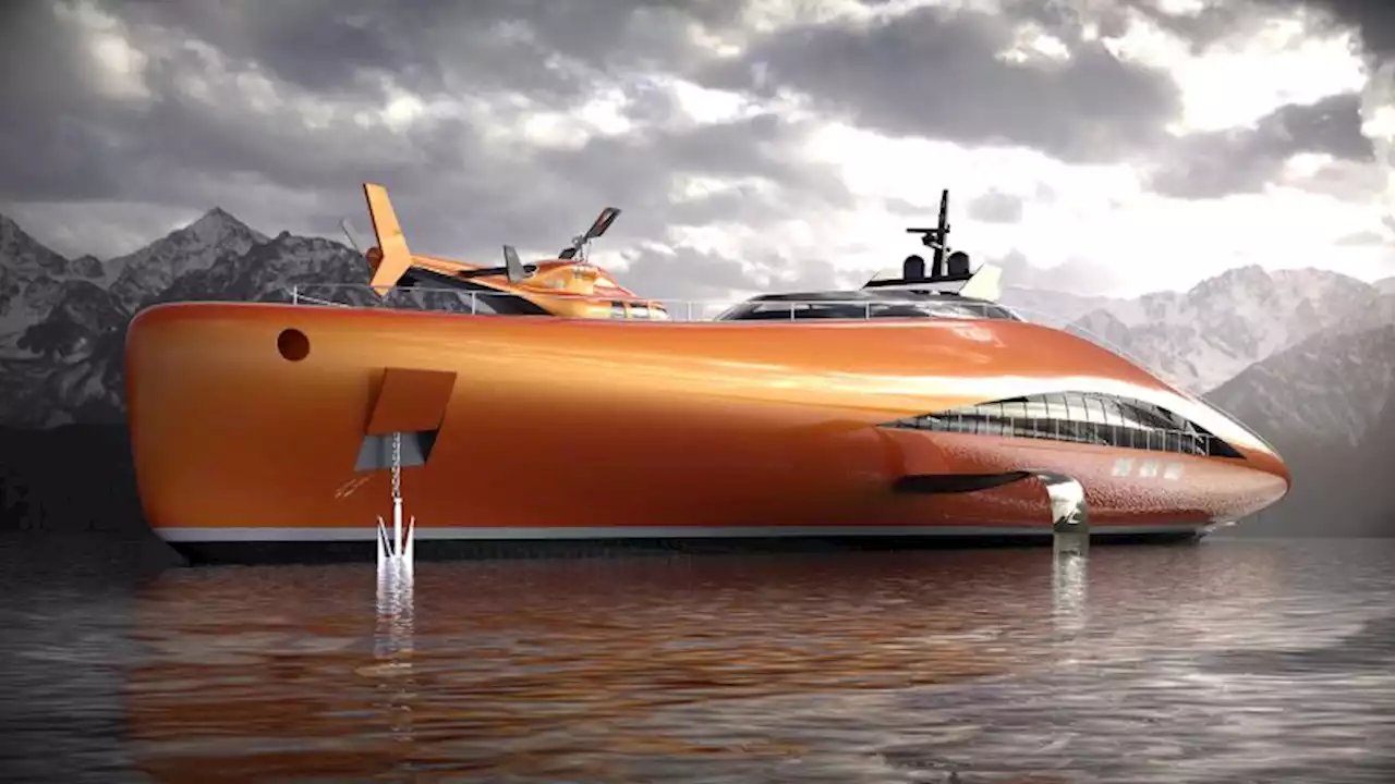 This $86 million superyacht concept can 'fly' across the water | CNN