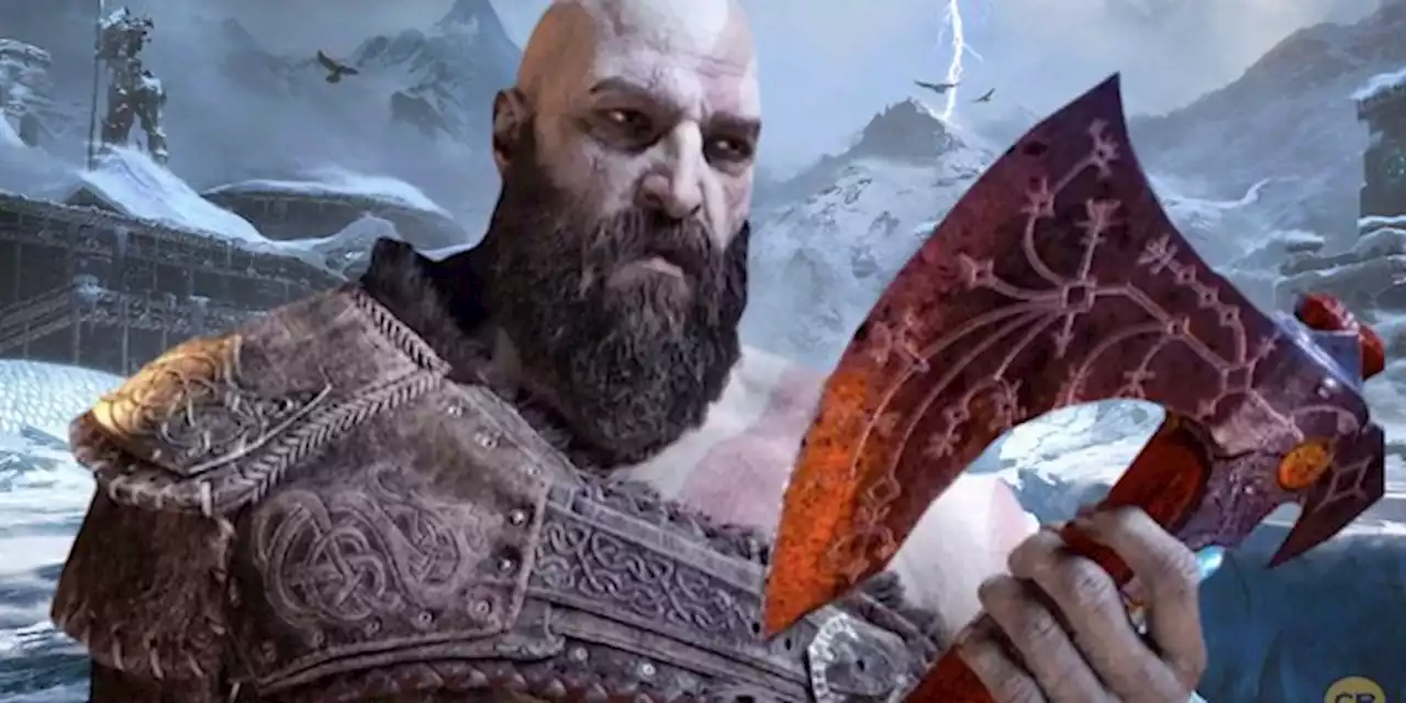 God of War Ragnarok Promoted With Gigantic Leviathan Axe in London