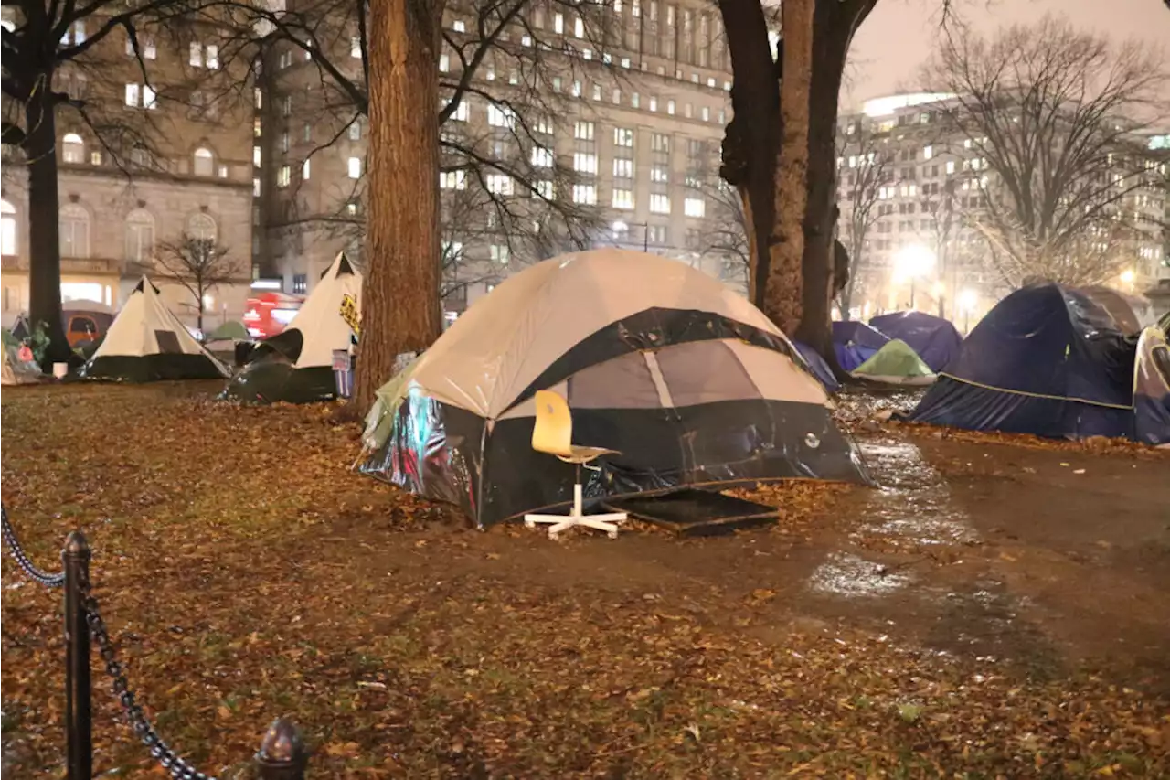 McPherson Square Encampment Clearing Moved Up