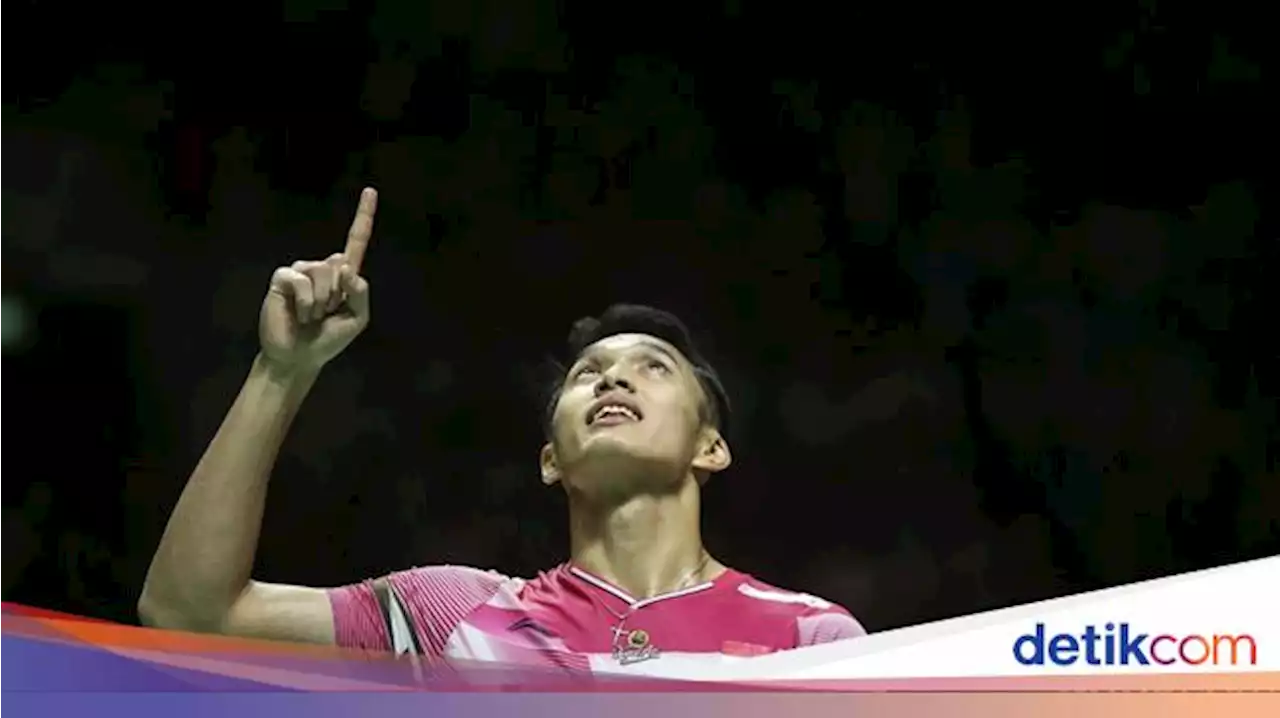 Geser Ginting, Jonatan Christie Tempati Peringkat 2 Dunia