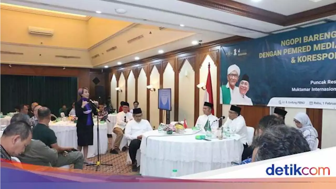 Jelang Harlah 1 Abad NU, Ketum PBNU Ngopi Bareng Pemred Media Nasional