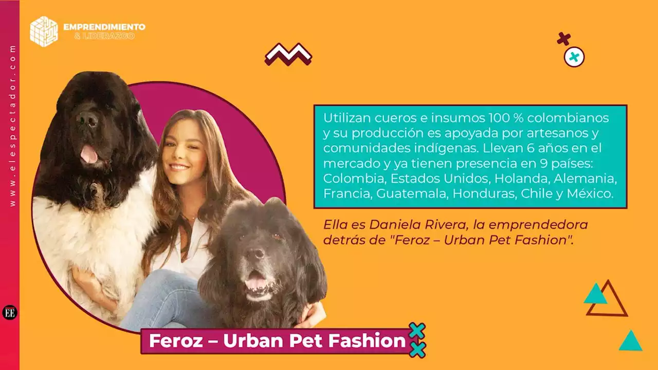 La emprendedora que diseña y confecciona accesorios de lujo para perros y gatos