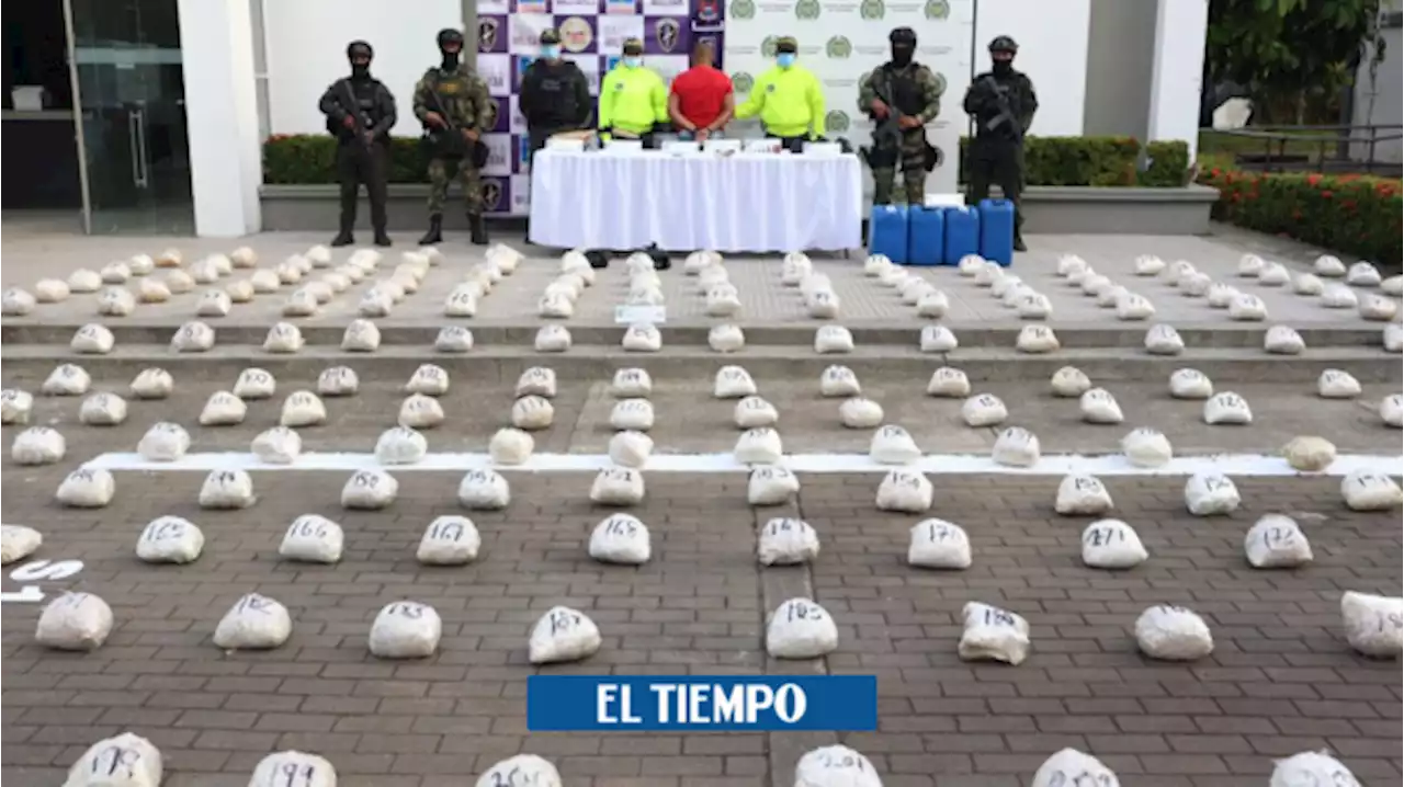 Con casi media tonelada de coca cae señalado capo del ‘clan del Golfo’