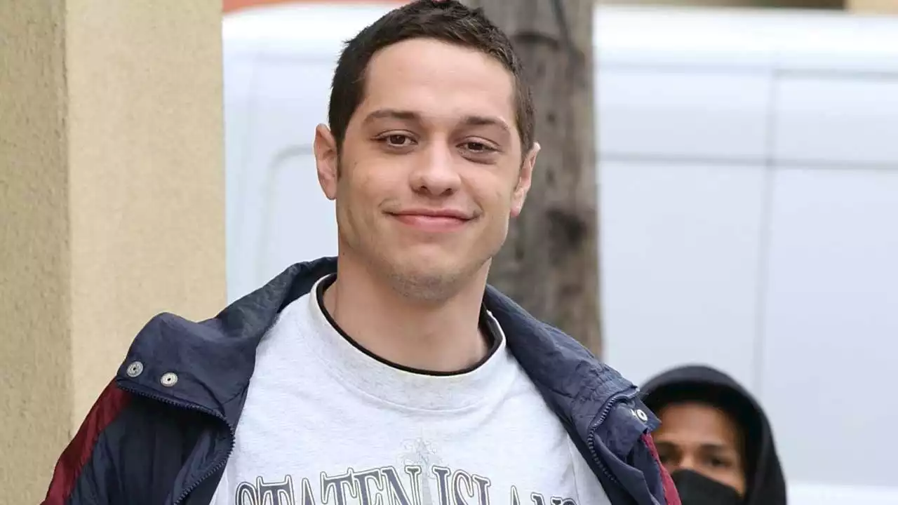 Pete Davidson Reveals His Shaved Head on Night Out With Jon Stewart