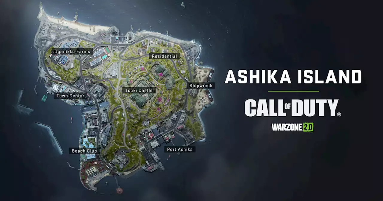 Here's a first look at Warzone 2's new Resurgence map Ashika Island