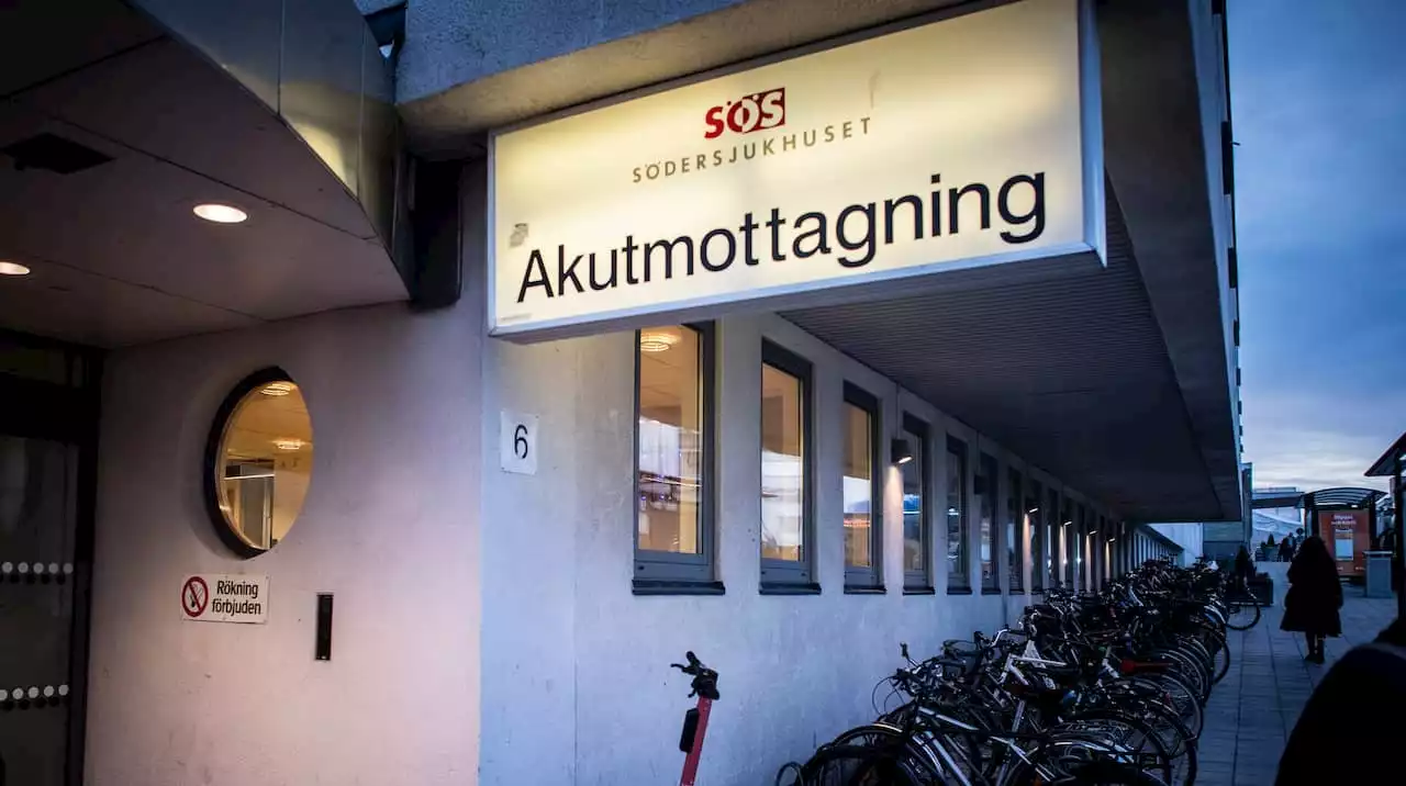 Väktare bröt armarna på patient vid sjukhus