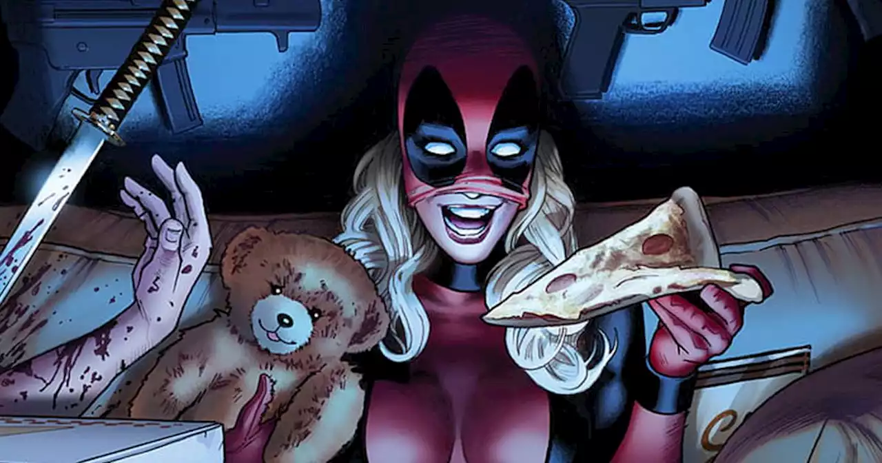 Lady Deadpool se muestra más exuberante que nunca con este atrevido cosplay en body paint